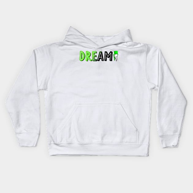 Dream (with MC Skin) Kids Hoodie by cartershart